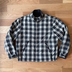 1960s Plaid Reversible Jacket